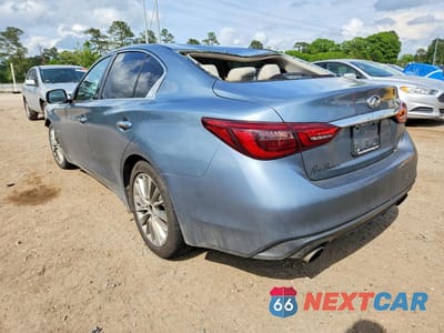 Drugie zdjęcie samochodu z przodu: 2020 INFINITI Q50 3.0T LUXE VIN:JN1EV7AP0LM200243 - miniatura