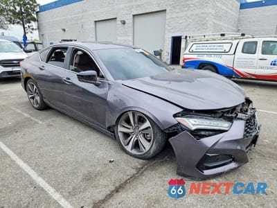 Czwarte zdjęcie samochodu z boku: 2021 ACURA TLX ADVANCE VIN:19UUB5F63MA000449 - miniatura