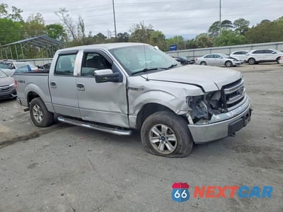 Czwarte zdjęcie samochodu z boku: 2014 FORD F150 SUPERCREW VIN:1FTFW1EF8EFB65987 - miniatura