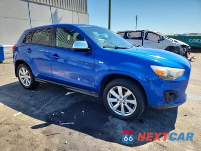 Czwarte zdjęcie samochodu z boku: 2015 MITSUBISHI OUTLANDER SPORT ES VIN:4A4AP3AU7FE023511 - miniatura