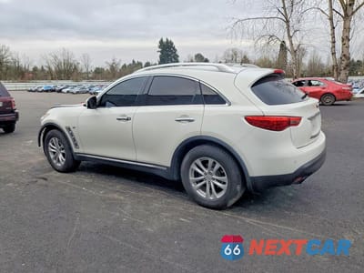 Drugie zdjęcie samochodu z przodu: 2014 INFINITI QX70 BASE VIN:JN8CS1MW4EM413247 - miniatura