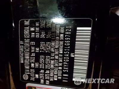 Zdjęcie 13 z 13 samochodu: 2020 KIA SORENTO S V6 VIN:5XYPGDA51LG697821 - miniatura