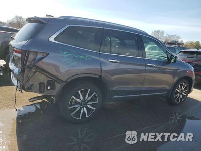 Trzecie zdjęcie samochodu z tyłu: 2022 HONDA PILOT ELITE VIN:5FNYF6H05NB033318 - miniatura