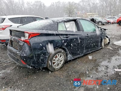 Trzecie zdjęcie samochodu z tyłu: 2022 TOYOTA PRIUS LE VIN:JTDKAMFU4N3174568 - miniatura