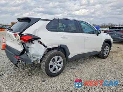 Trzecie zdjęcie samochodu z tyłu: 2024 TOYOTA RAV4 LE VIN:2T3H1RFV0RW358201 - miniatura