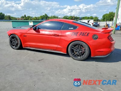 Drugie zdjęcie samochodu z przodu: 2018 FORD MUSTANG GT VIN:1FA6P8CF8J5121468 - miniatura