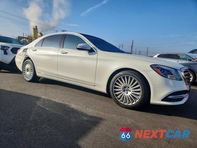 Czwarte zdjęcie samochodu z boku: 2018 MERCEDES-BENZ S 560 VIN:WDDUG8DB0JA413576 - miniatura