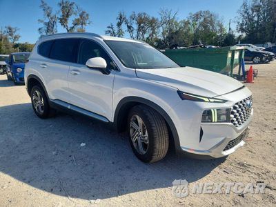 Czwarte zdjęcie samochodu z boku: 2021 HYUNDAI SANTA FE SEL VIN:5NMS24AJ8MH324109 - miniatura