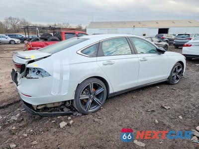 Trzecie zdjęcie samochodu z tyłu: 2023 HONDA ACCORD HYBRID SPORT VIN:1HGCY2F57PA017680 - miniatura