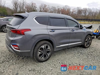 Trzecie zdjęcie samochodu z tyłu: 2020 HYUNDAI SANTA FE SEL 2.0T VIN:5NMS3CAAXLH158827 - miniatura