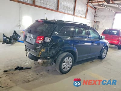Trzecie zdjęcie samochodu z tyłu: 2018 DODGE JOURNEY SE VIN:3C4PDCAB7JT526716 - miniatura