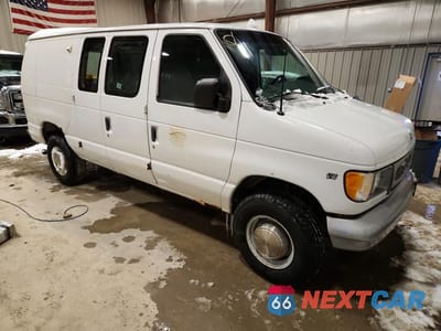 Czwarte zdjęcie samochodu z boku: 2000 FORD ECONOLINE E350 SUPER DUTY VAN VIN:1FTSE34L0YHB61705 - miniatura