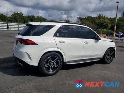 Trzecie zdjęcie samochodu z tyłu: 2022 MERCEDES-BENZ GLE 350 4MATIC VIN:4JGFB4KB3NA809421 - miniatura