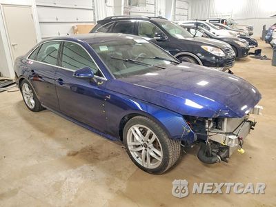 Czwarte zdjęcie samochodu z boku: 2024 AUDI A4 PREMIUM 45 VIN:WAUDAAF43RN003566 - miniatura