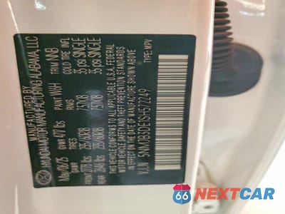 Zdjęcie 13 z 13 samochodu: 2025 HYUNDAI TUCSON SEL VIN:5NMJB3DE1SH572249 - miniatura