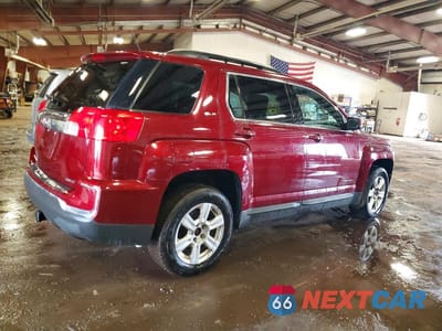 Trzecie zdjęcie samochodu z tyłu: 2016 GMC TERRAIN SLE VIN:2GKFLTEKXG6201472 - miniatura