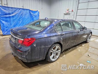 Trzecie zdjęcie samochodu z tyłu: 2015 BMW 750 LXI VIN:WBAYF8C50FD654860 - miniatura