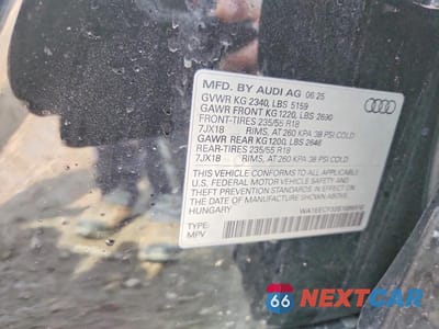 Zdjęcie 14 z 14 samochodu: 2025 AUDI Q3 PREMIUM PLUS S LINE 45 VIN:WA1EECF33S1095610 - miniatura