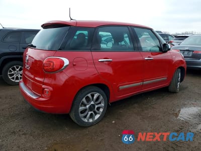 Trzecie zdjęcie samochodu z tyłu: 2014 FIAT 500L LOUNGE VIN:ZFBCFACH8EZ018609 - miniatura