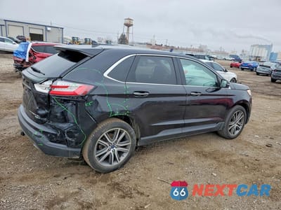 Trzecie zdjęcie samochodu z tyłu: 2020 FORD EDGE TITANIUM VIN:2FMPK4K91LBA24558 - miniatura