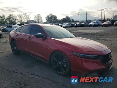 Czwarte zdjęcie samochodu z boku: 2025 HONDA ACCORD HYBRID SPORT-L VIN:1HGCY2F79SA058063 - miniatura