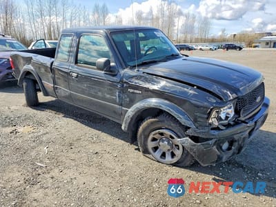 Czwarte zdjęcie samochodu z boku: 2003 FORD RANGER SUPER CAB VIN:1FTYR14U23PA42662 - miniatura