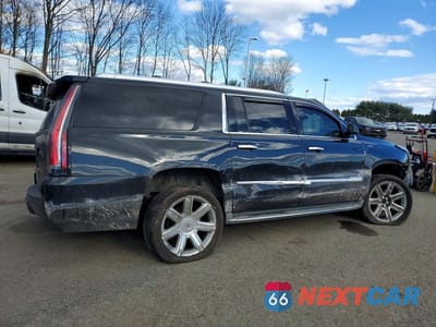 Trzecie zdjęcie samochodu z tyłu: 2015 CADILLAC ESCALADE ESV LUXURY VIN:1GYS4HKJ7FR194767 - miniatura