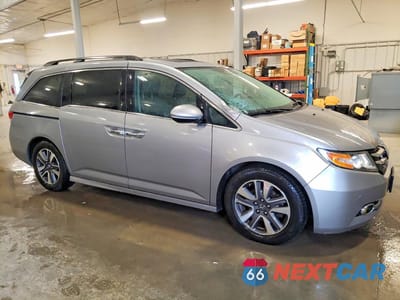 Czwarte zdjęcie samochodu z boku: 2016 HONDA ODYSSEY TOURING VIN:5FNRL5H95GB164659 - miniatura