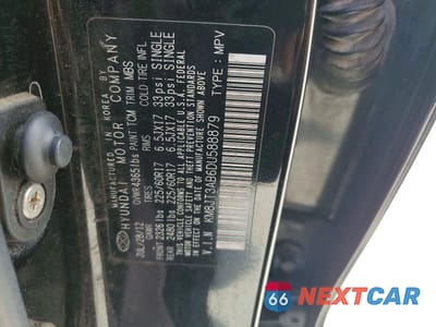 Zdjęcie 13 z 13 samochodu: 2013 HYUNDAI TUCSON GL VIN:KM8JT3AB6DU588879 - miniatura