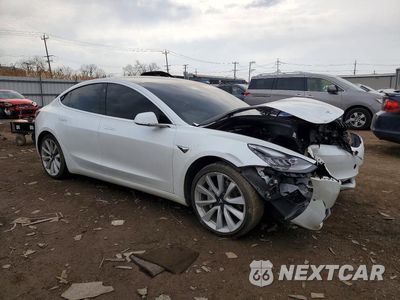 Czwarte zdjęcie samochodu z boku: 2020 TESLA MODEL 3 VIN:5YJ3E1EB8LF735670 - miniatura