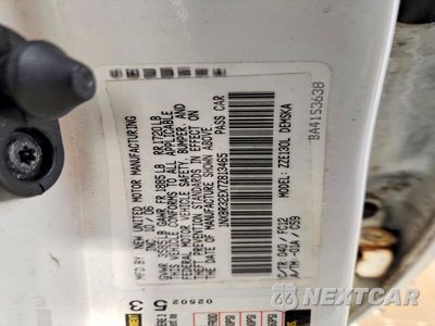 Zdjęcie 12 z 12 samochodu: 2007 TOYOTA COROLLA S VIN:1NXBR32EX7Z813465 - miniatura