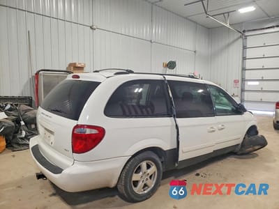 Trzecie zdjęcie samochodu z tyłu: 2007 DODGE GRAND CARAVAN SXT VIN:2D4GP44LX7R127072 - miniatura