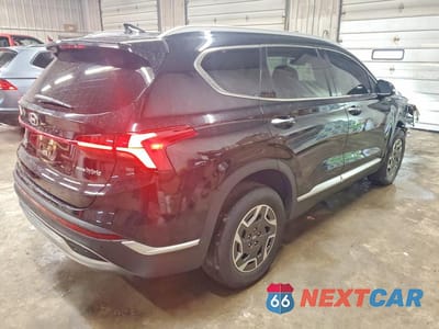 Trzecie zdjęcie samochodu z tyłu: 2022 HYUNDAI SANTA FE HYBRID BLUE VIN:KM8S2DA19NU014119 - miniatura