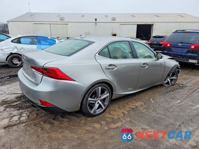 Trzecie zdjęcie samochodu z tyłu: 2017 LEXUS IS 300 BASE VIN:JTHCM1D2XH5021180 - miniatura