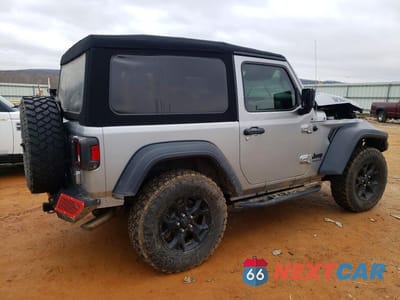 Trzecie zdjęcie samochodu z tyłu: 2020 JEEP WRANGLER SPORT VIN:1C4GJXAN8LW236668 - miniatura