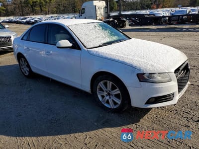 Czwarte zdjęcie samochodu z boku: 2010 AUDI A4 PREMIUM VIN:WAUBFAFL4AN006254 - miniatura