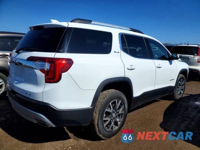 Trzecie zdjęcie samochodu z tyłu: 2022 GMC ACADIA SLE VIN:1GKKNRL41NZ129739 - miniatura