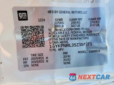 Zdjęcie 14 z 14 samochodu: 2025 CADILLAC LYRIQ LUXURY VIN:1GYKPNRL3SZ304673 - miniatura