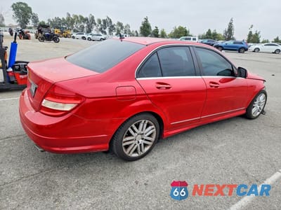Trzecie zdjęcie samochodu z tyłu: 2009 MERCEDES-BENZ C 300 VIN:WDDGF54X59R077558 - miniatura