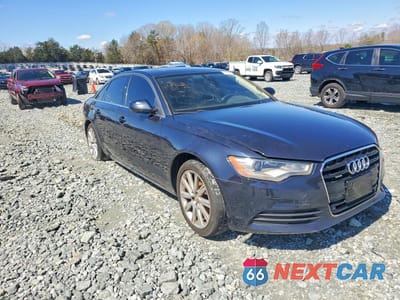 Czwarte zdjęcie samochodu z boku: 2013 AUDI A6 PREMIUM PLUS VIN:WAUGFAFCXDN024378 - miniatura