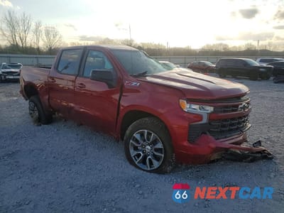 Czwarte zdjęcie samochodu z boku: 2026 CHEVROLET SILVERADO K1500 RST VIN:3GCUKEED6TG188804 - miniatura