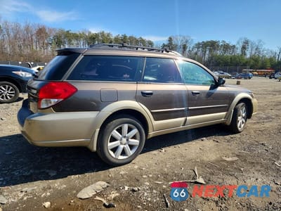 Trzecie zdjęcie samochodu z tyłu: 2008 SUBARU OUTBACK 2.5I VIN:4S4BP61C686323666 - miniatura