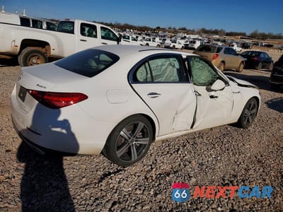 Trzecie zdjęcie samochodu z tyłu: 2023 MERCEDES-BENZ C 300 4MATIC VIN:W1KAF4HB1PR134429 - miniatura