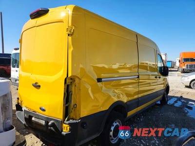 Trzecie zdjęcie samochodu z tyłu: 2023 FORD TRANSIT 250 DELIVERY VAN VIN:1FTBR1C89PKB99232 - miniatura