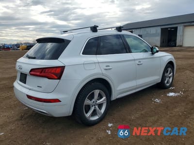 Trzecie zdjęcie samochodu z tyłu: 2020 AUDI Q5 PREMIUM VIN:WA1ANAFY1L2083482 - miniatura