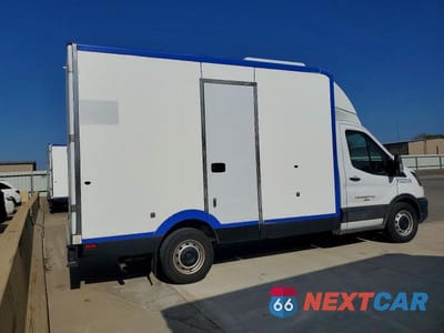 Czwarte zdjęcie samochodu z boku: 2023 FORD TRANSIT DELIVERY TRUCK VIN:1FDBW5ZG2PKA21222 - miniatura