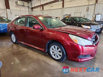 Czwarte zdjęcie samochodu z boku: 2010 SUBARU LEGACY 2.5I PREMIUM VIN:4S3BMCG67A3222334 - miniatura