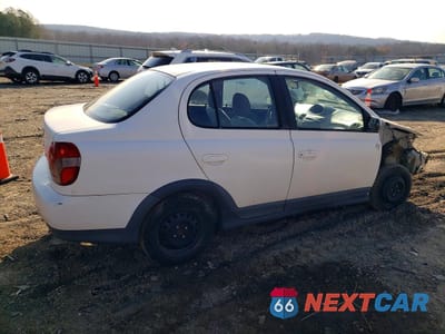 Trzecie zdjęcie samochodu z tyłu: 2000 TOYOTA ECHO VIN:JTDBT1232Y0051833 - miniatura