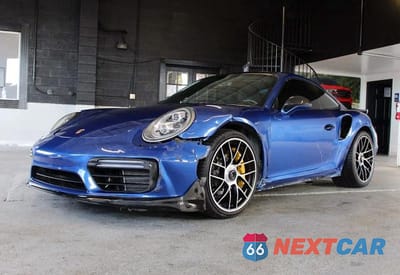 Drugie zdjęcie samochodu z przodu: 2018 PORSCHE 911 TURBO VIN:WP0AD2A91JS156295 - miniatura