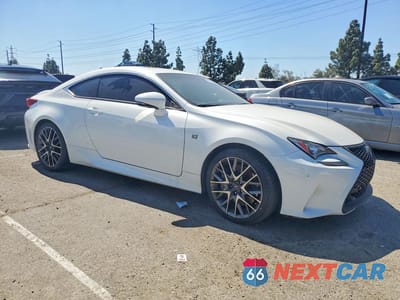 Czwarte zdjęcie samochodu z boku: 2016 LEXUS RC 200T VIN:JTHHA5BC9G5001969 - miniatura